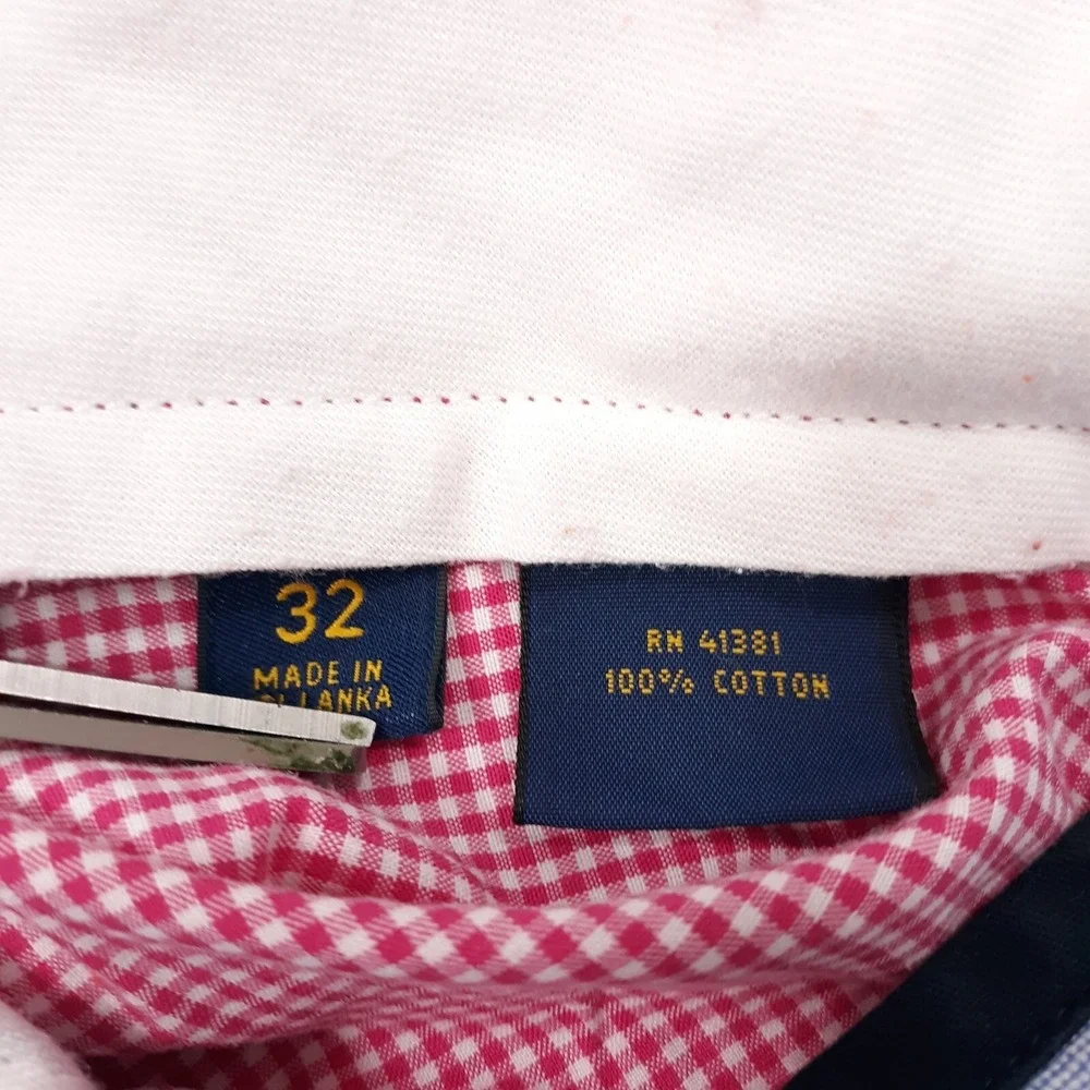 Polo Golf Ralph Lauren Chino Shorts Mens Waist 32 Inseam 10 Cotton Pink